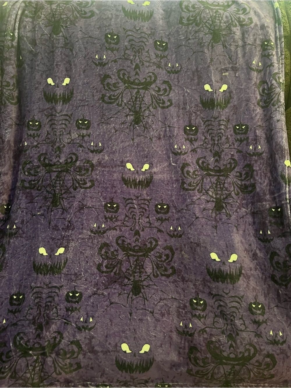 Haunted Mansion throw 50”x40”